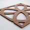 Ekena Millwork Medium Daventry Decorative Fretwork Wood Wall Panels, Walnut, 15 3/8"W x 15 3/8"H x 3/8"T WALW16X16X0375DVNWA - alternate 4